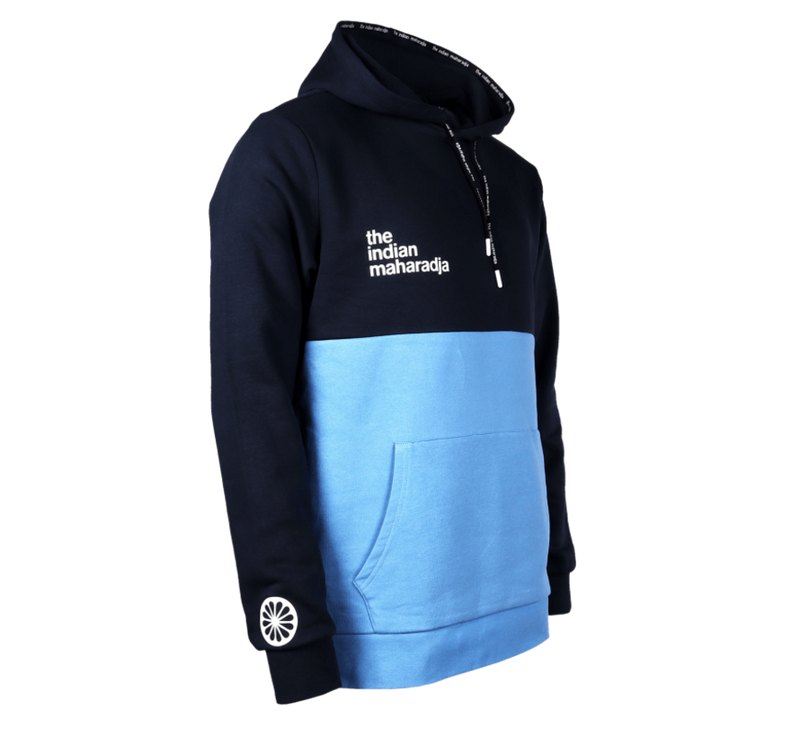 Sweatshirt Hoodie Duo Navy/Light Blue
