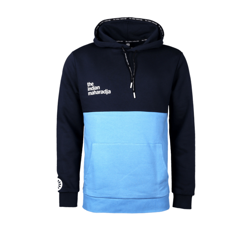 Sweatshirt Hoodie Duo Navy/Light Blue