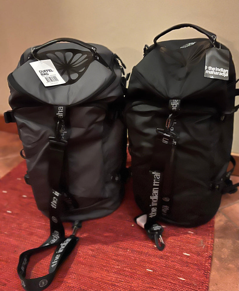 Backpack Duffle PMX Holds Stick in Gray or Cobalt