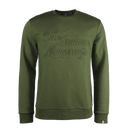 Sweatshirt Crewneck in Army Green