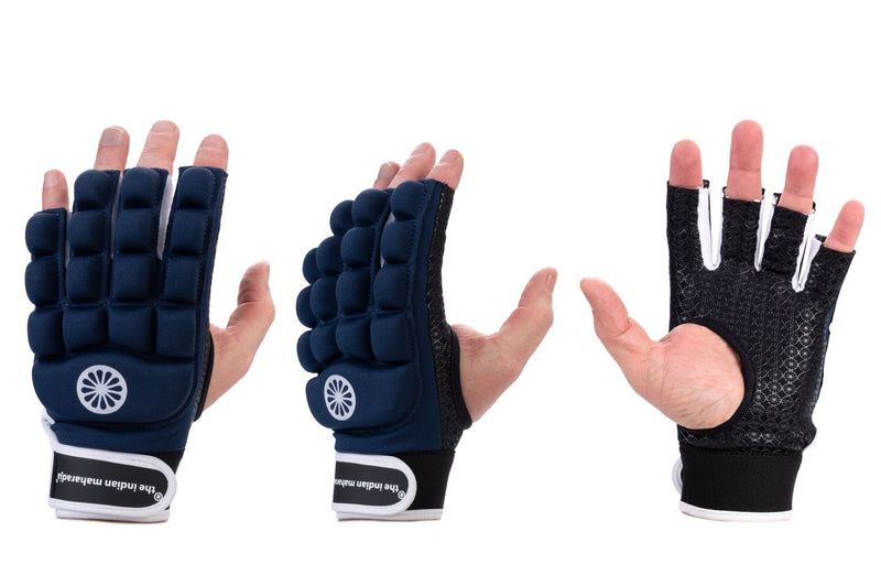 Half Finger Glove Thumbless Coral
